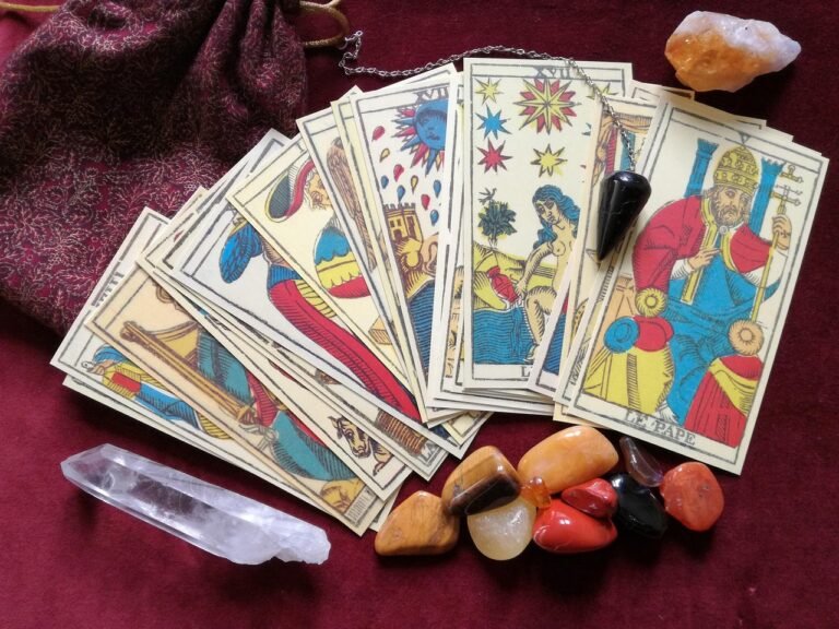 Five of Wands from the Rider-Waite-Smith tarot deck