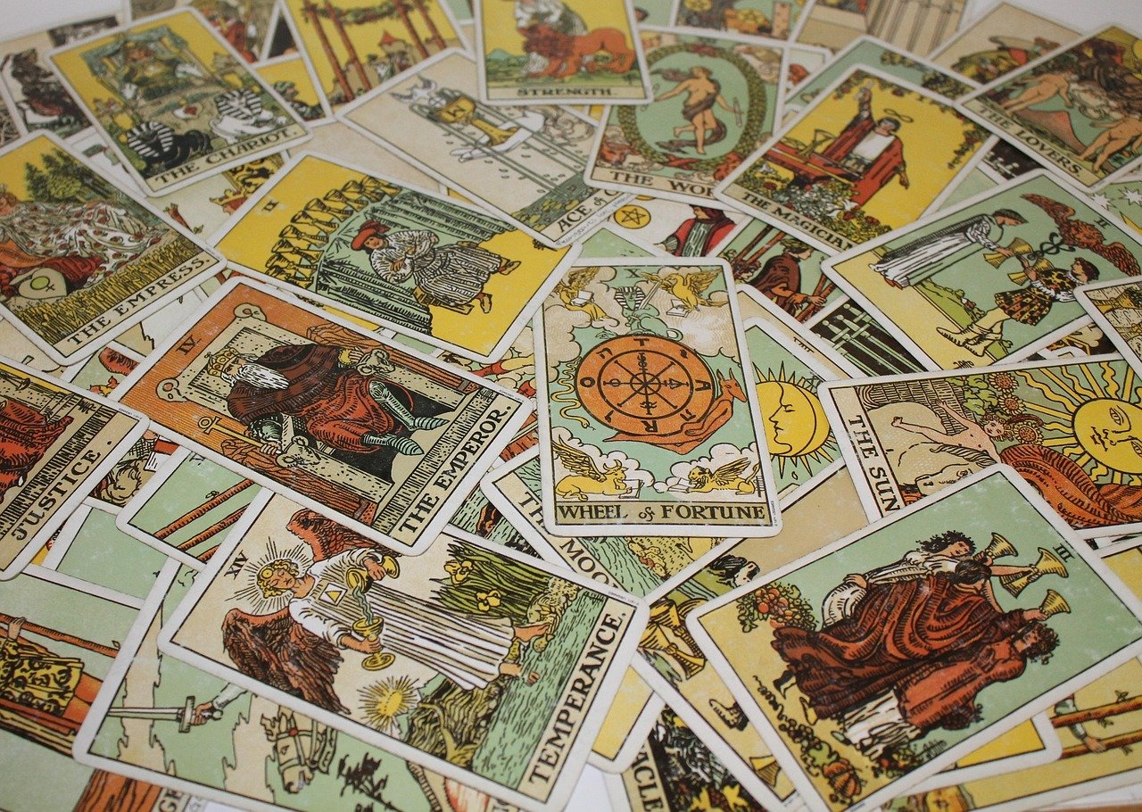Justice from the Rider-Waite-Smith tarot deck
