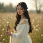 Four of Wands from the Rider-Waite-Smith tarot deck