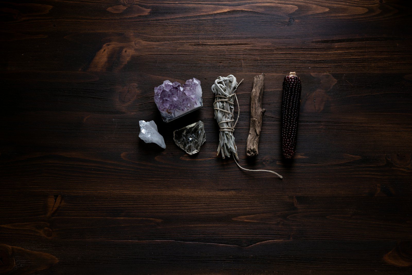 flat lay photography of geodes