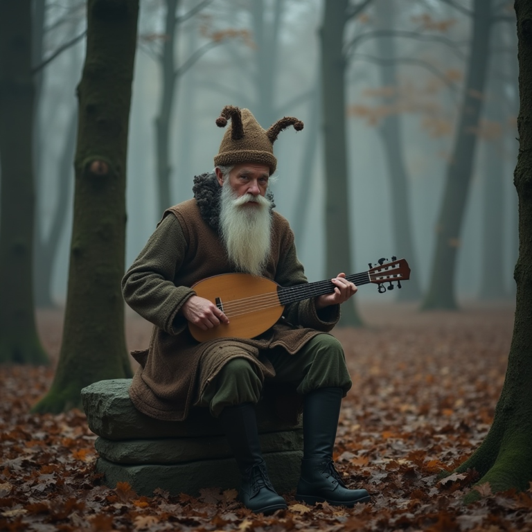 The Fool from the Rider-Waite-Smith tarot deck