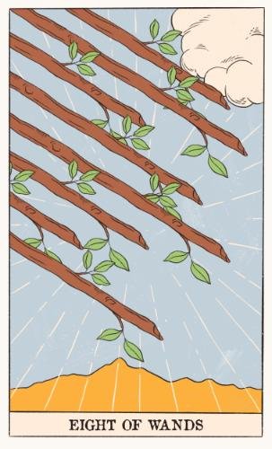 Eight of Wands