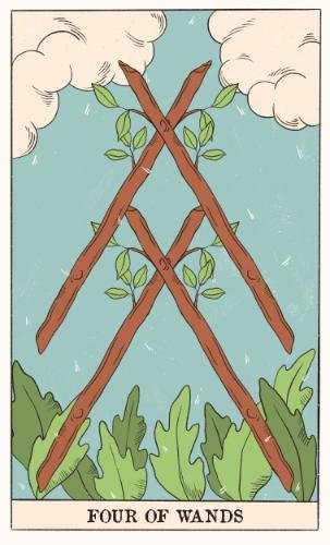 Four of Wands