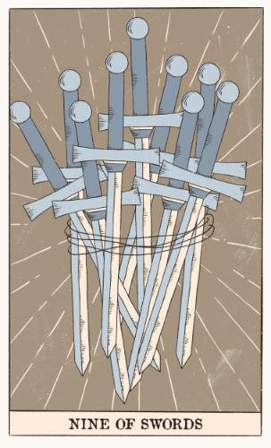 Nine of Swords
