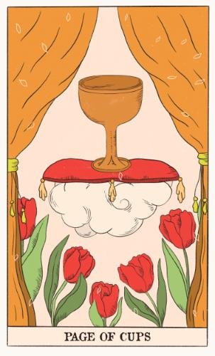Page of Cups