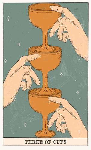 Three of Cups
