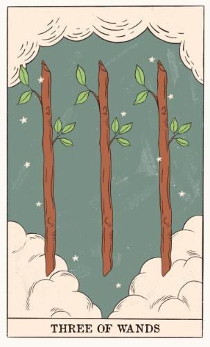 Three of Wands